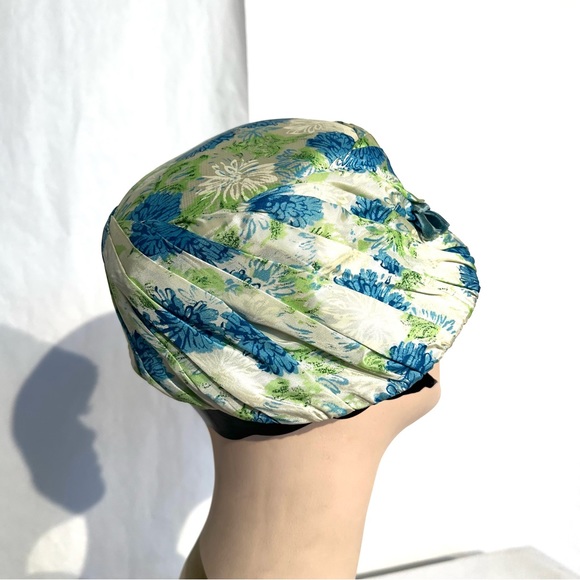 Vintage 40s 50s Floral Hat - Picture 9 of 14